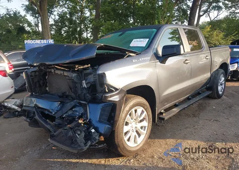 2020 Chevrolet Silverado 2Wd Short Bed Custom z USA, uszkodzony, nr VIN 3GCPWBEH1LG108666